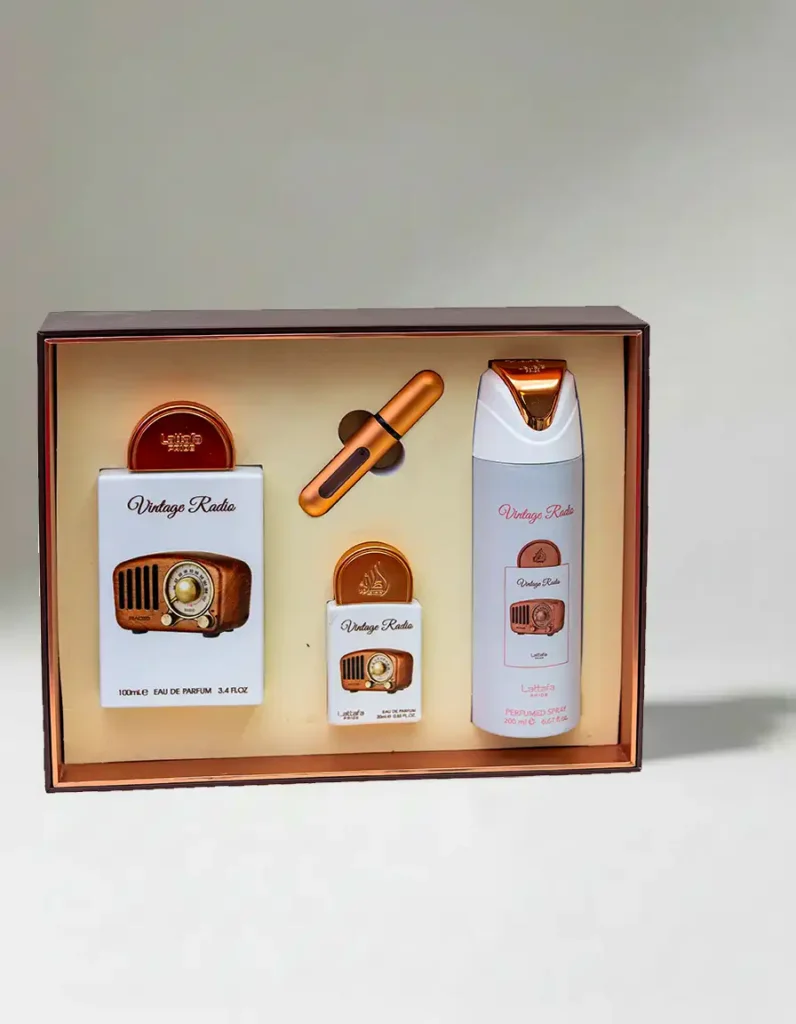 Vintage Radio 3pc Gift Set